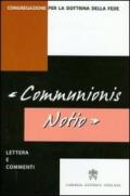 «Communionis notio». Lettera e commenti. Testo latino e italiano