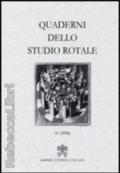 Quaderni dello studio rotale: 11