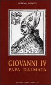 Giovanni IV papa dalmata