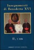 Insegnamenti di Benedetto XVI (2006): 2\1