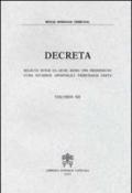 Decreta. Selecta Inter ea Quae anno 1994 Prodierunt Cura Eiusdem Apostolici Tribunalis Edita: 12