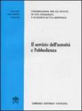 Il servizio dell'autorità e l'obbedienza