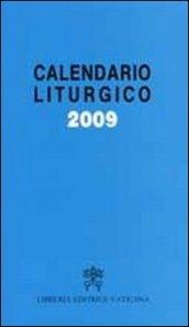 Calendario liturgico 2009