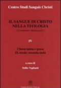 Il sangue di Cristo nella teologia. 4.