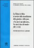 La chiesa in Africa al servizio della riconciliazione e della pace