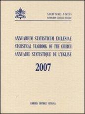 Annuarium statisticum Ecclesiae (2007). Ediz. multilingue