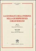 La centralità della persona nella giurisprudenza Coram Serrano