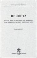Decreta selecta inter ea quae anno 1997 prodierunt cura eiusdem apostolici tribunalis edita: 15