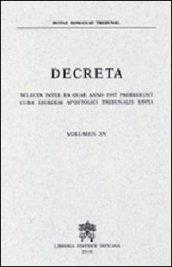 Decreta selecta inter ea quae anno 1997 prodierunt cura eiusdem apostolici tribunalis edita: 15