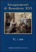 Insegnamenti di Benedetto XVI (2009): 5\1