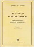 Il metodo in ecclesiologia. Problemi e prospettive alla luce del Concilio Vaticano II