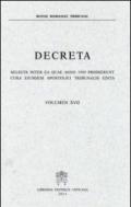 Decreta. Selecta inter ea quae anno 1999 prodierunt cura eiusdem Apostolici Tribunalis edita: 27