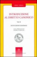 Introduzione al diritto canonico: Teologia del diritto ecclesiale-Istruzioni generali