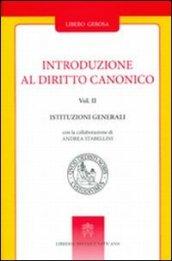 Introduzione al diritto canonico: Teologia del diritto ecclesiale-Istruzioni generali
