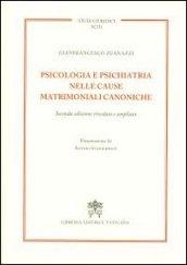 Psicologia e psichiatria nelle cause matrimoniali canoniche