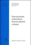 Norme per procedere nel discernimento di presunte apparizioni e rivelazioni