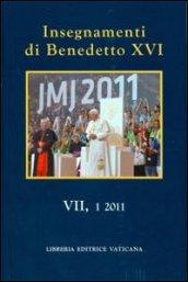 Insegnamenti di Benedetto XVI (2011). 7.