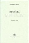 Decreta. Selecta inter ea quae anno 2000 prodierunt cura eiusdem Apostolici Tribunalis edita: 18