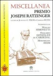 Miscellanea Premio Joseph Ratzinger