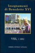 Insegnamenti di Benedetto XVI (2012). 8.