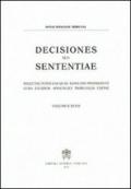 Decisiones seu sententiae. Selectae inter eas quae anno 2005 prodierunt cura eiusdem apostolici tribunalis editae: 97