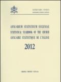 Annuarium statisticum Ecclesiae (2012). Ediz. multilingue
