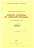Il processo inquisitoriale del cardinal Giovanni Morone: 3