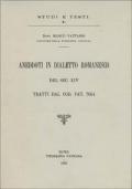 Aneddoti in dialetto romanesco del sec. XIV, tratti dal codice vaticano 7654