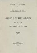 Aneddoti in dialetto romanesco del sec. XIV, tratti dal codice vaticano 7654
