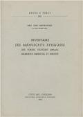 Inventaire des mss. syriaques des fonds Vatican (460-631), Barberini Oriental et Neofiti