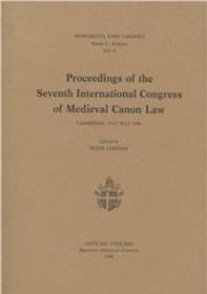 Proceedings of the 7th International congress of medieval canon law (Cambridge, 1984)