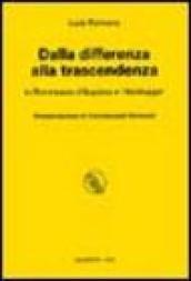 Dalla differenza alla trascendenza. In Tommaso d'Aquino e Heidegger