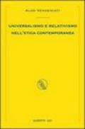 Universalismo e relativismo nell'etica contemporanea