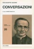 Don Giuseppe Quadrio: conversazioni