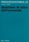 Questioni di etica dell'economia