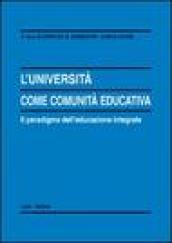 L'università come comunità educativa. Il paradigma dell'educazione integrale