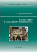 Parola di Dio e legislazione ecclesiastica