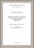 Scritti editi e inediti su don Bosco (1883-1916)
