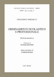 Ordinamento scolastico e professionale (rist. anast.)