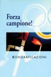 Congratulazioni. Forza campione!