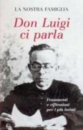 Don Luigi ci parla. Frammenti e riflessioni per i più intimi