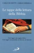 Le tappe della lettura della Bibbia. Come leggere una pagina biblica. Come leggere una parabola, un discorso, un miracolo