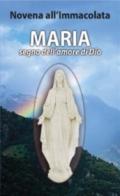 Maria, segno dell'amore di Dio. Novena all'Immacolata