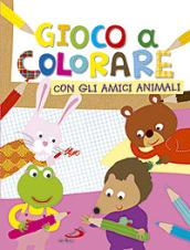 Gioco a colorare con gli amici animali