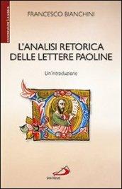 L'analisi retorica delle lettere paoline. Un'introduzione