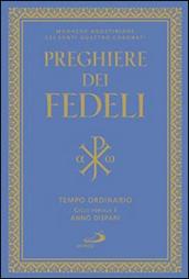 Preghiere dei fedeli. Tempo ordinario. Ciclo feriale I. Anno dispari