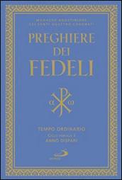 Preghiere dei fedeli. Tempo ordinario. Ciclo feriale I. Anno dispari