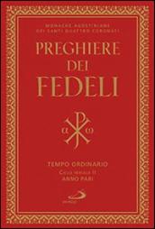 Preghiere dei fedeli. Tempo ordinario. Ciclo feriale II anno pari