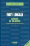 Enti locali. Analisi di bilancio