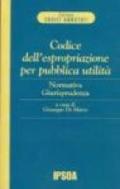 Codice dell'espropriazione per la pubblica utilità